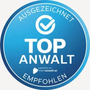 Top Anwalt Empfehlung – Ausgezeichnet von meinanwalt.at – Dr. Elias Schönborn