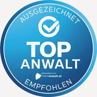 Top Anwalt Empfehlung – Ausgezeichnet von meinanwalt.at – Dr. Elias Schönborn