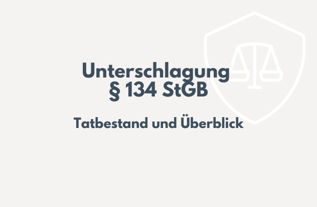 Rechtsanwalt und Strafverteidiger Dr. Elias Schönborn über das Delikt und die Tatbestandsberkmale der Unterschlagung § 134 StGB.