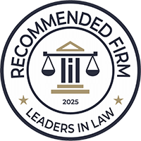 Recommended Firm 2025 from Leaders in Law