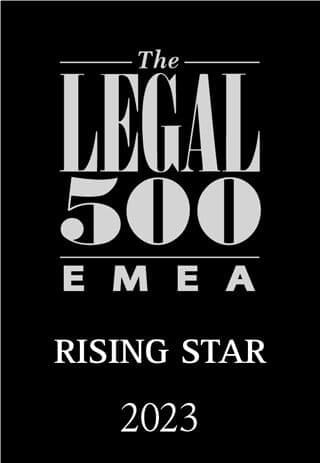 Legal 500 EMEA Rising Star 2023 – Dr. Elias Schönborn